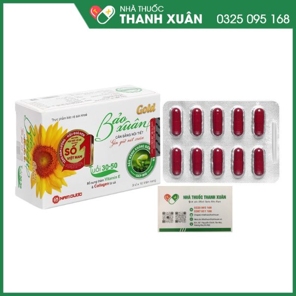 Bảo Xuân Gold - Cân bằng nội tiết - Gìn giữ nét xuân